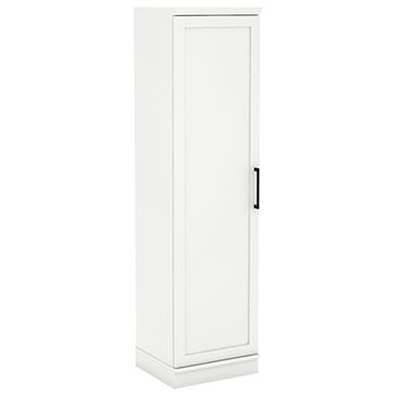 Sauder Homeplus Single Door Pantry in Soft White, , large