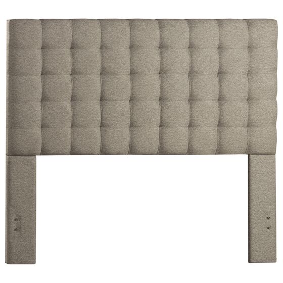 Richlands Furniture Bergen Queen Upholstered Headboard in Natural Herringbone
