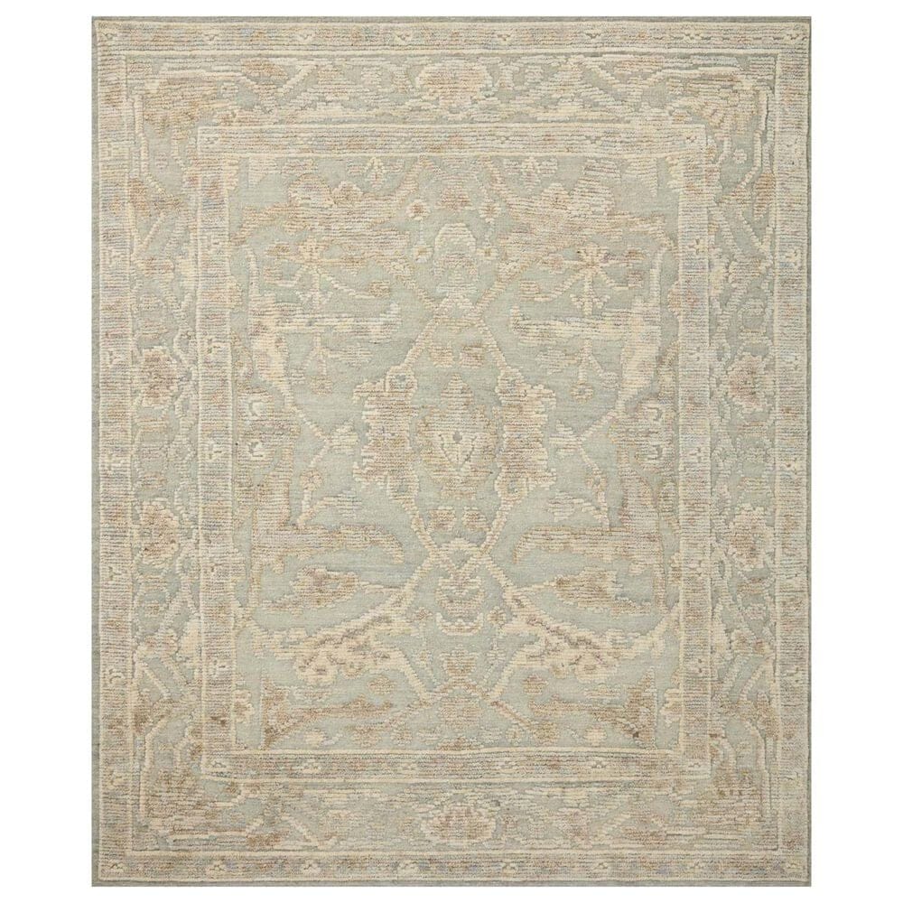 Loloi Emilia 5"6" x 8"6" Sky and Natural Area Rug, , large