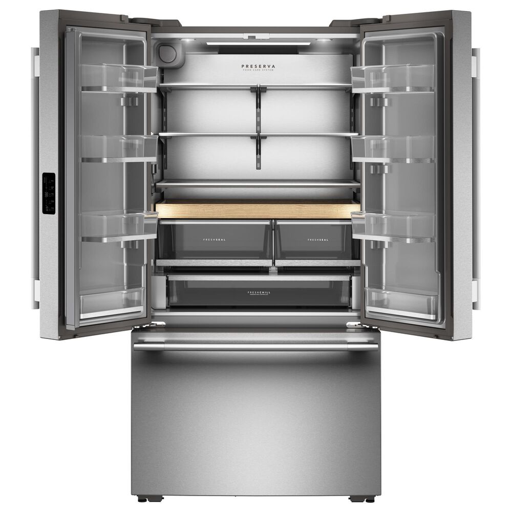 KitchenAid 25 Cu. Ft. Counter-Depth French Door Refrigerator in PrintShield Stainless, , large