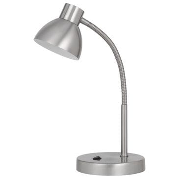 Cal Lighting Noirbeam Desk Lamp in Satin Nickel, , large