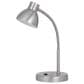 Cal Lighting Noirbeam Desk Lamp in Satin Nickel, , large