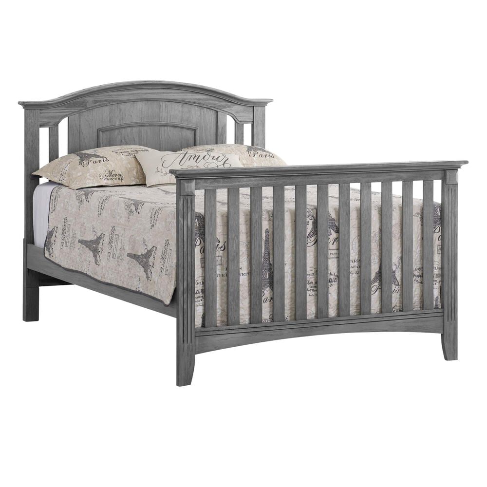 Oxford Village Willowbrook 3- Piece Nursery Set with 4 -In -1 Convertible Crib, Dresser and Changer Top in Graphite Gray, , large