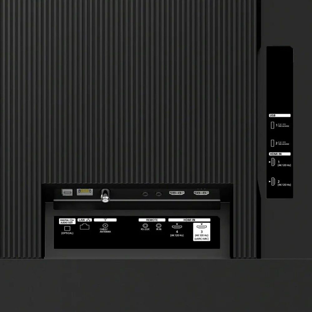 Sony 55" Class Bravia 3 II LED 4K HDR - Smart Google TV with 3.1 Channel Soundbar System in Black, , large