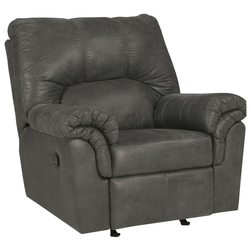 Ashley Bladen Rocker Recliner in Slate, , large
