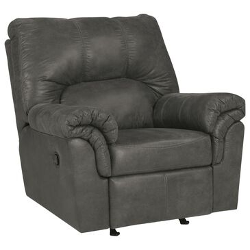 Ashley Bladen Rocker Recliner in Slate, , large
