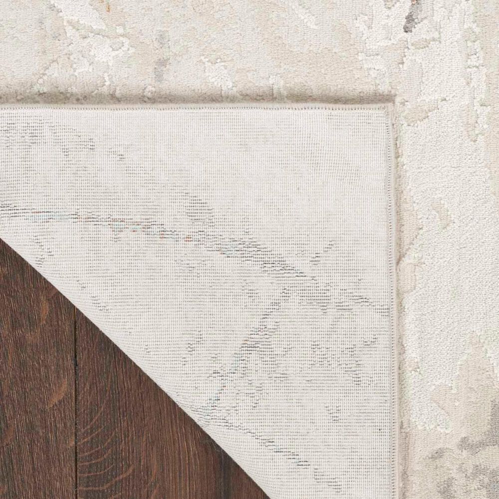 Nourison Desire Ivory, Grey and Blue 9&#39; x 12&#39; Area Rug, , large