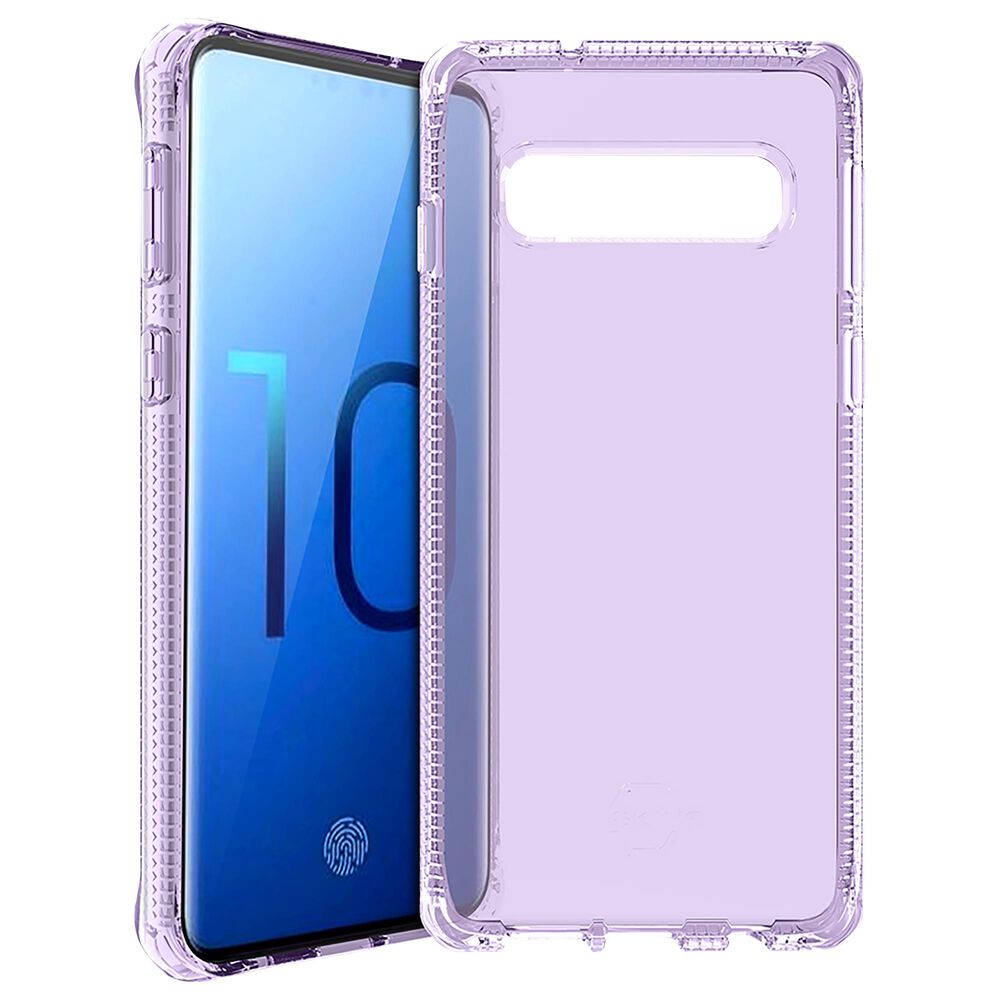 ITSkins Spectrum Clear Case For Samsung Galaxy S10 in Light Purple, , large