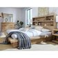 Riva Ridge Modern Loft 3-Piece Queen Platform Bedroom Set in Khaki, , large