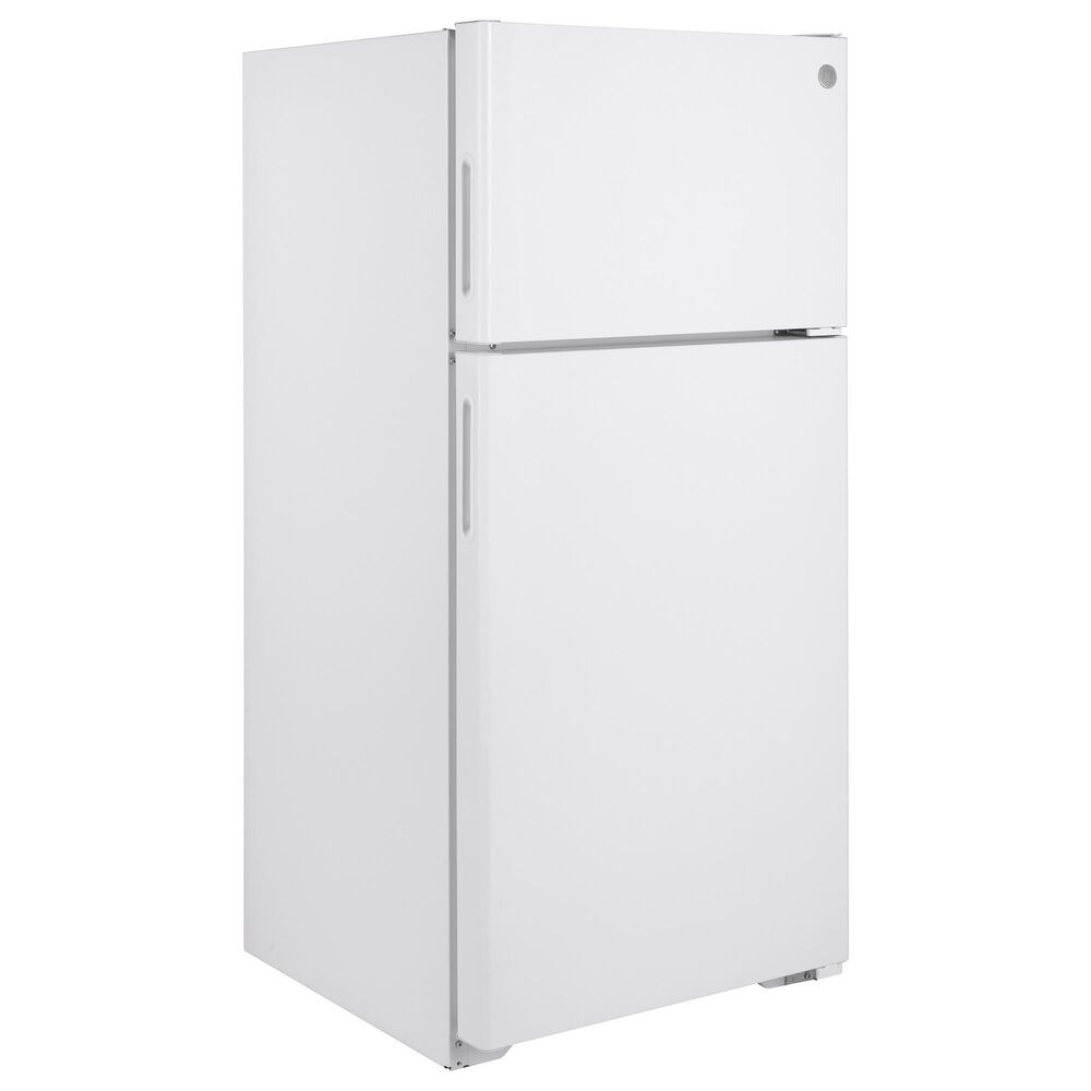 GE Appliances 16.6 Cu. Ft. Top Freezer Refrigerator Energy Star in White, , large
