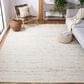 Safavieh Natura NAT330A 9" x 12" Ivory and Light Grey Area Rug, , large