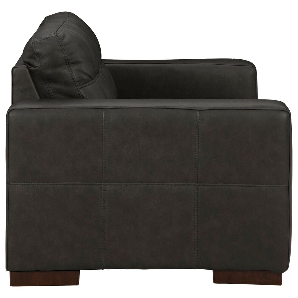 Ashley Luigi Stationary Loveseat in Thunder, , large