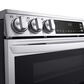 LG 2-Piece Kitchen Package with 7.3 Cu. Ft. Smart Slide-In Double Oven Electric Range and 2.1 Cu. Ft. Smart Over-the-Range Microwave in Printproof Stainless Steel, , large