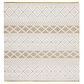 Safavieh Natura NAT854C 6" Square Ivory and Yellow Area Rug, , large