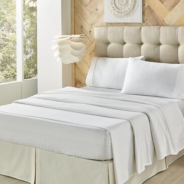Royal Court Royal Fit 4-Piece Full Sheet Set in White, , large