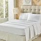 J. Queen New York Royal Fit 4-Piece Full Sheet Set in White, , large