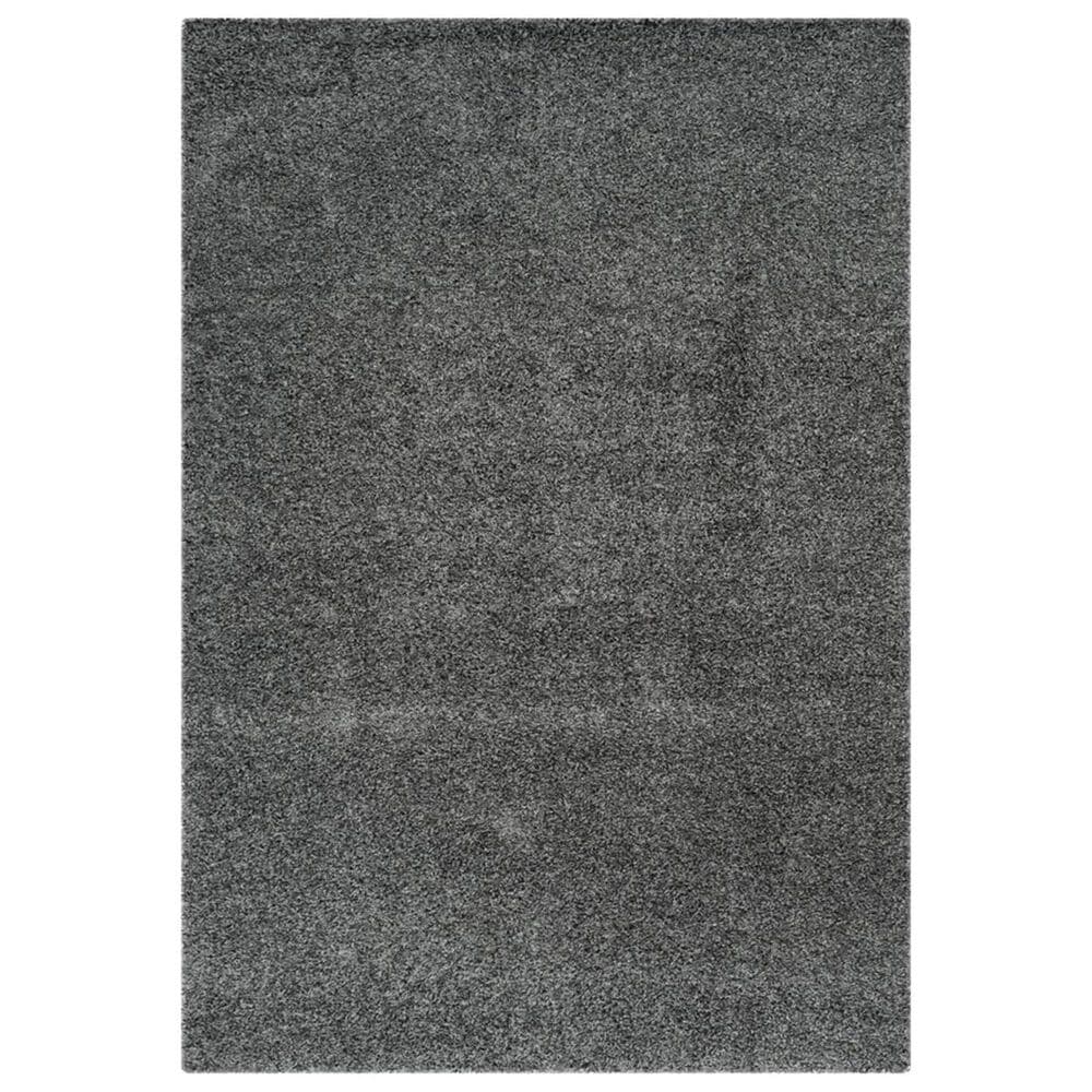 Safavieh Laguna Shag SGL303G 5'3" x 7'6" Dark Grey Area Rug, , large