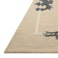 Loloi Romi Oatmeal and Midnight 3"6" x 5"6" Area Rug, , large