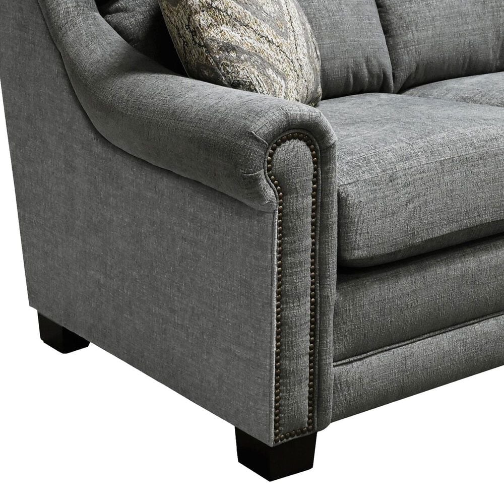 England Furniture Dawson Stationary Sofa in Remedy Metal, , large