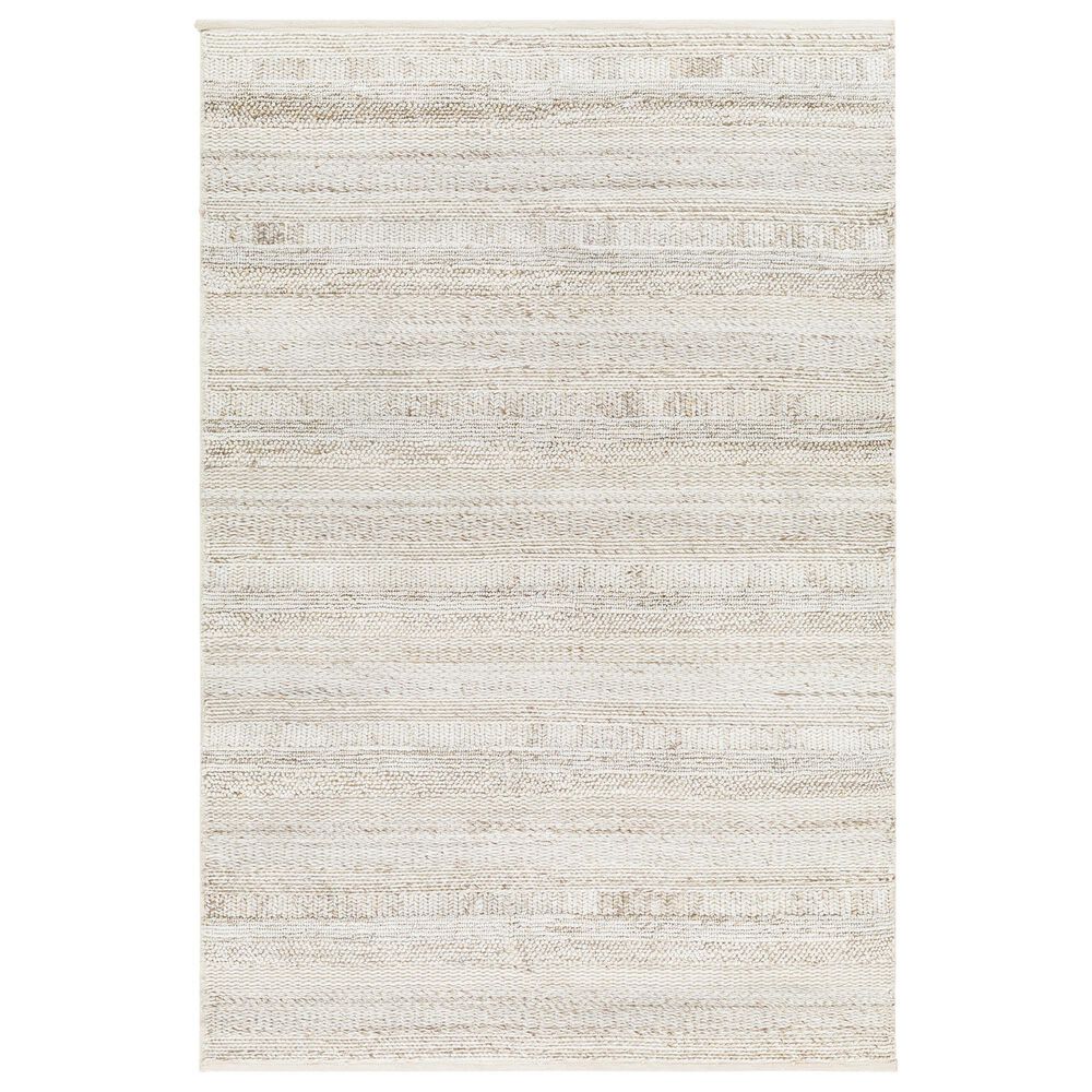 Surya Floria FLI-2303 Cream and Light Gray 10&#39; x 14&#39; Area Rug, , large