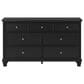 Ashley Lanolee 7-Drawer Dresser in Black, , large