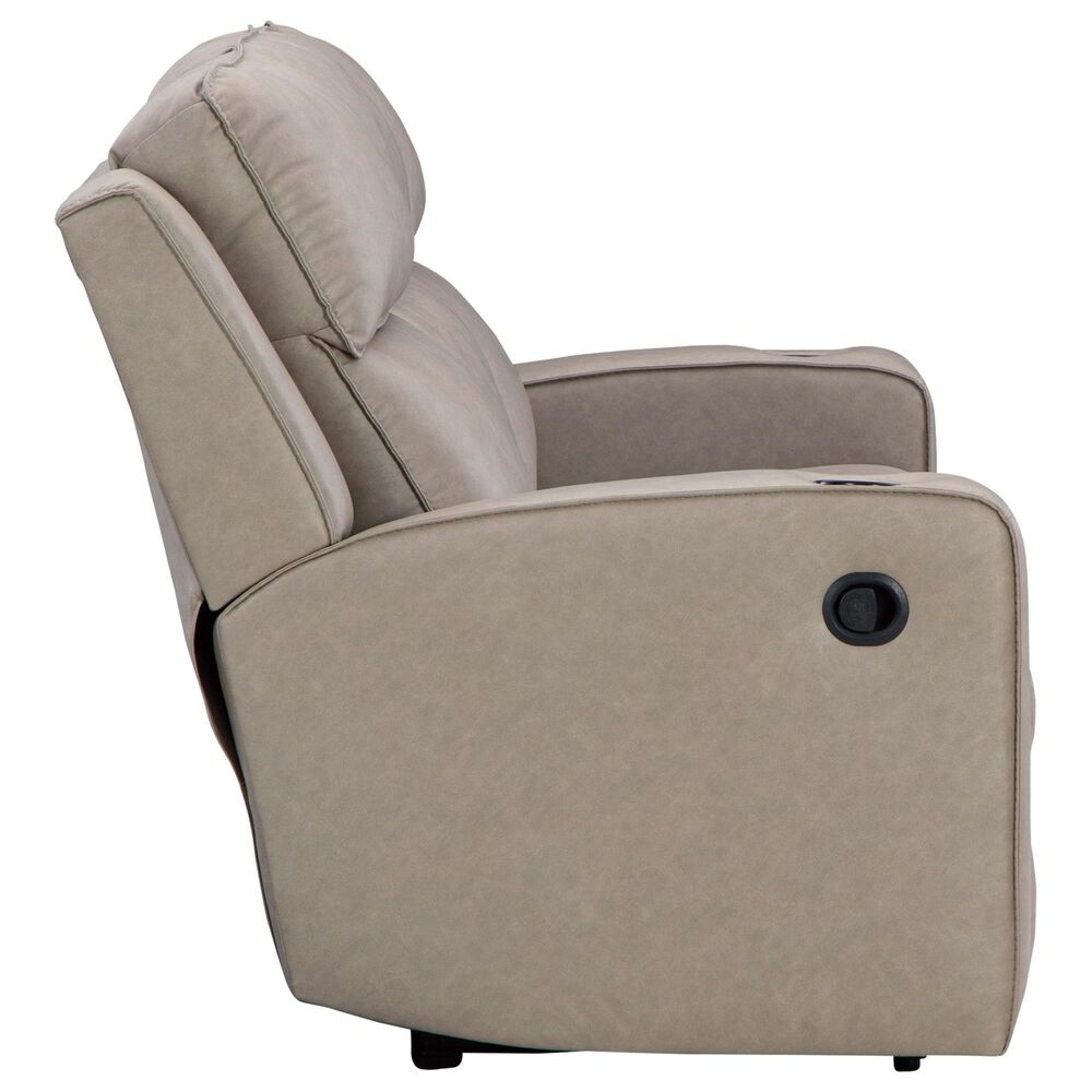 Ashley Lavenhorne Manual Reclining Sofa and Loveseat Set in Pebble, , large