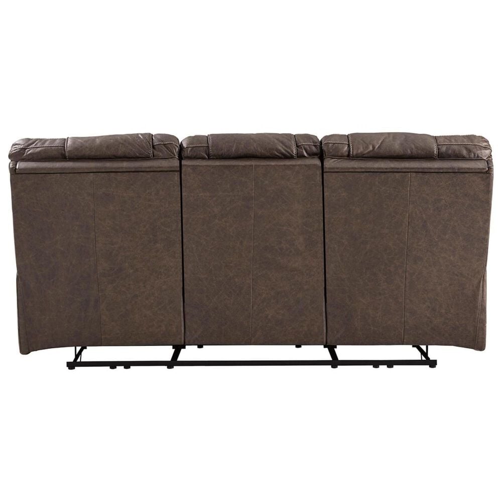 Ashley Wurstrow Power Reclining Sofa with Adjustable Headrest in Umber, , large