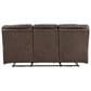Ashley Wurstrow Power Reclining Sofa with Adjustable Headrest in Umber, , large