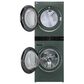LG Single Unit Front Load LG WashTower with Center Control 4.5 Cu. Ft. Washer and 7.4 Cu. Ft. Gas Dryer in Nature Green, , large