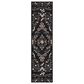 Rifle Paper Co Maison 2"6" x 9"6" Tuileries Black Runner, , large