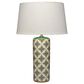 Splendor Living Clydesdale Table Lamp in Cream, Green and Gold, , large