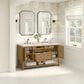 James Martin Vanities Breckenridge 60" Double Bathroom Vanity in Light Natural Oak with 3 cm Eternal Marfil Quartz Top and Rectangular Sinks, , large