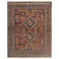 Feizy Fillmore 2" x 3" Red and Multicolor Area Rug, , large