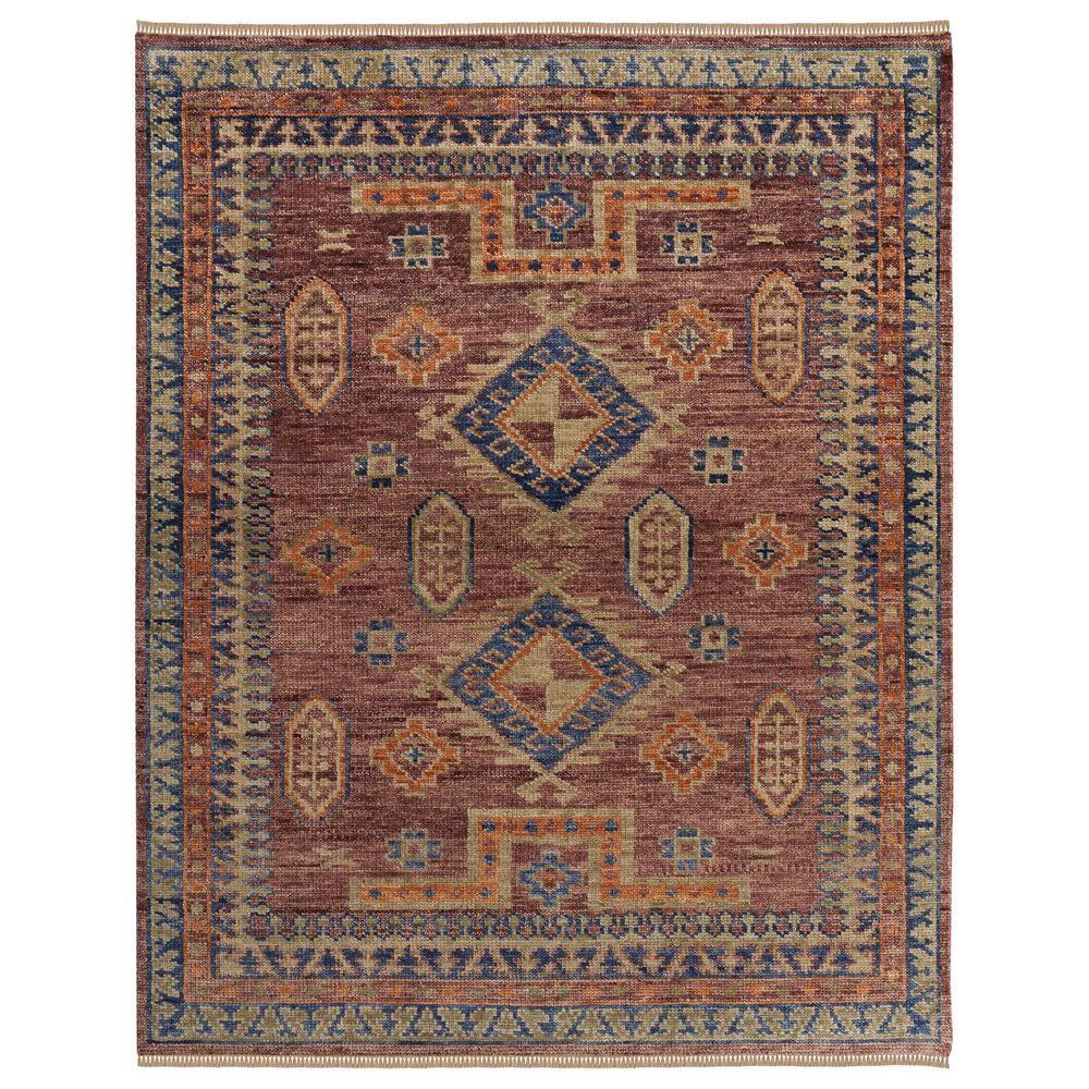 Feizy Fillmore 2" x 3" Red and Multicolor Area Rug, , large