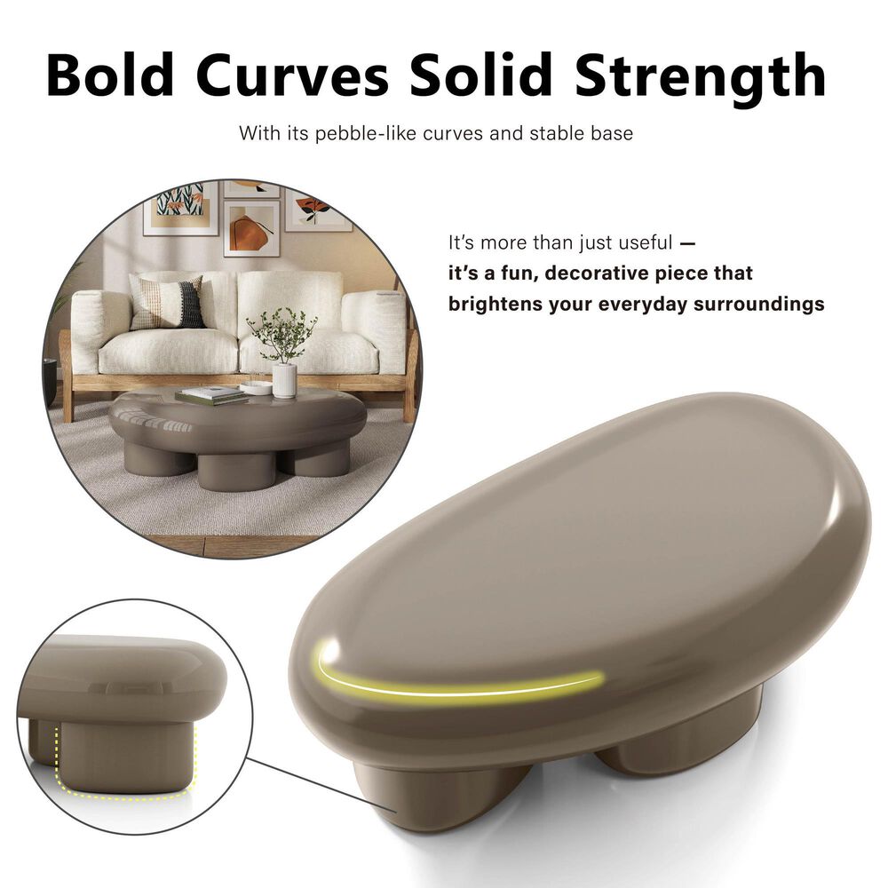 Furniture of America Rene 2-Piece Table Set in Brown, , large