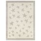 Balta Rugs Paula Star 4"4" x 6" Cream Kids Area Rug, , large