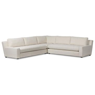 Four Hands Yelena 3PC Sectional-Crypton Nomad Snow, , large