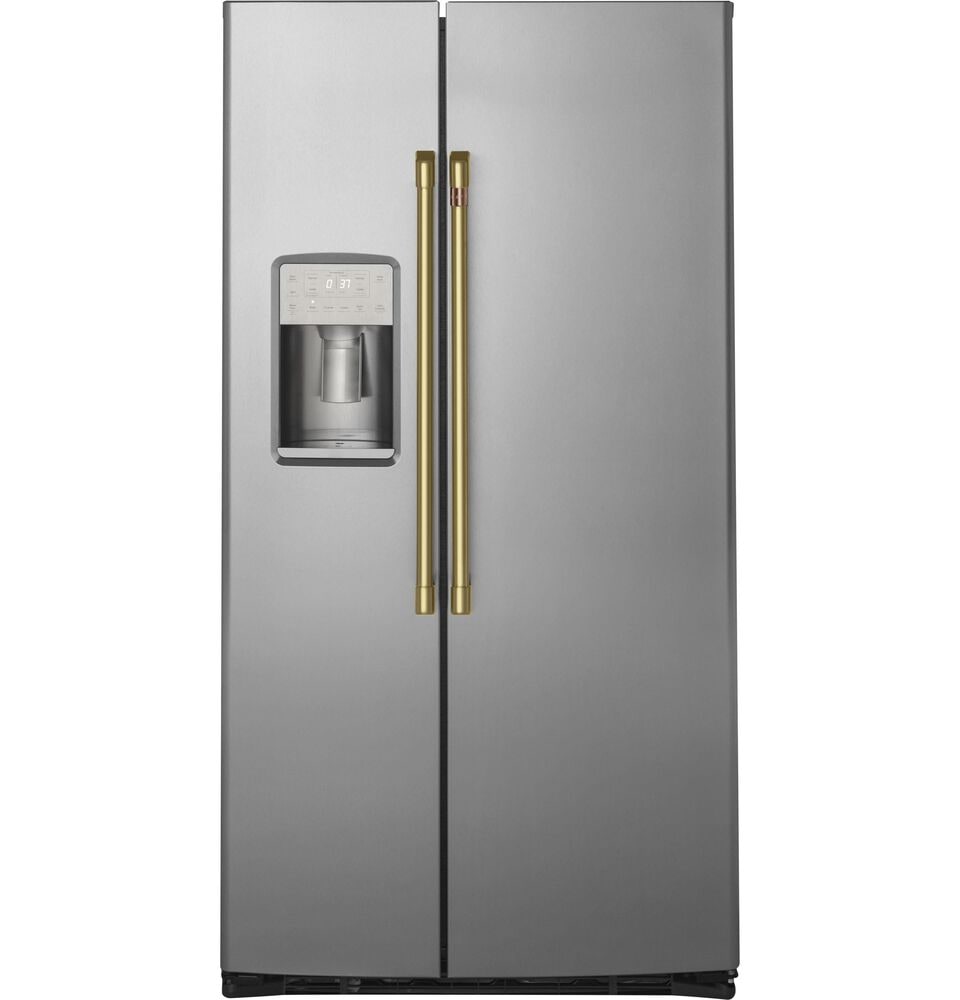 Cafe CAFE REFRIGERATION HANDLE KIT - BRUSHED BRASS, , large