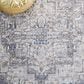 Safavieh Jasmine JSM314F 5"3" Square Grey and Blue Area Rug, , large