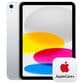 Apple iPad 11-Inch A16 Chip with Wi-Fi + Cellular - 128GB in Silver and 2-Year AppleCare+, , large
