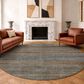 Dalyn Rug Company Vico VC5 Navy 8" Round Area Rug, , large