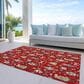 Dalyn Rug Company Wonderland WN35 Red 3" x 5" Area Rug, , large