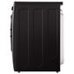 LG 7.4 Cu. Ft. Front Load Electric Dryer with TurboSteam in Black Steel, , large
