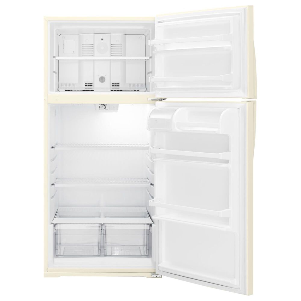 Whirlpool 14 Cu. Ft. Top Freezer Refrigerator in Biscuit, , large