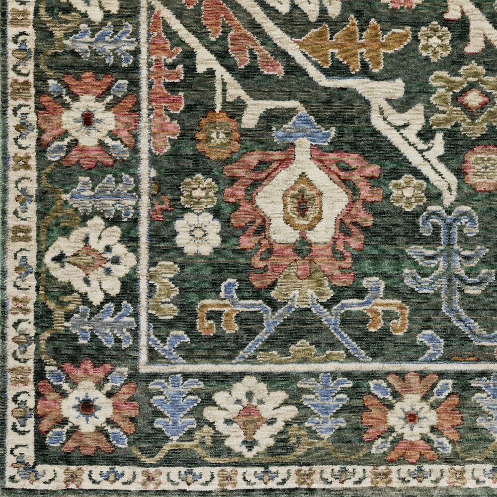 Oriental Weavers Hastings 2&#39;3&quot; x 7&#39;6&quot; Green Runner, , large