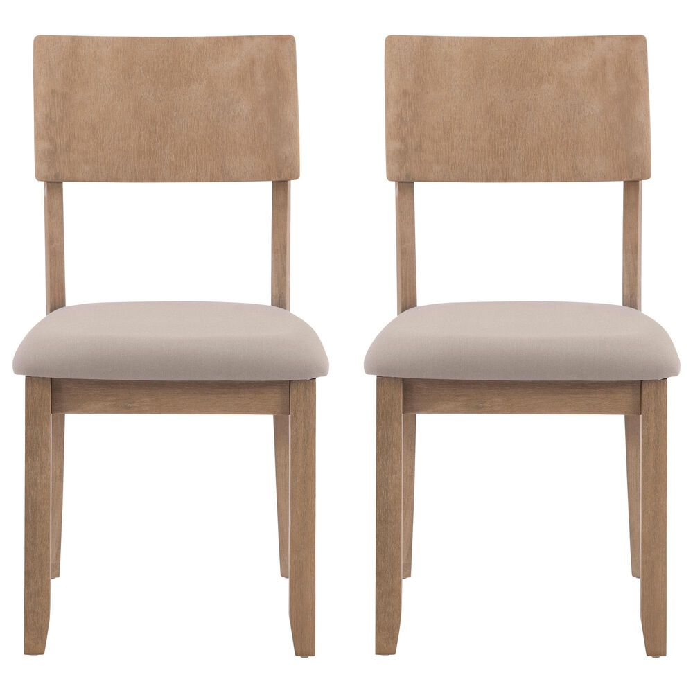 Linon Home Decor Jorissen Side Chair in Grey Wash (Set of 2), , large