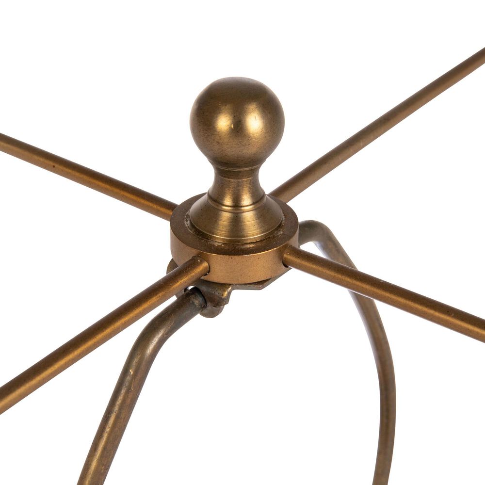 Creative Coop Lourdes Table Lamp in Antique Bronze, , large