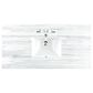 James Martin Vanities Solene 48" Single Bathroom Vanity in Seaside Oak with 3 cm Arctic Fall Solid Surface Top and Rectangular Sink, , large