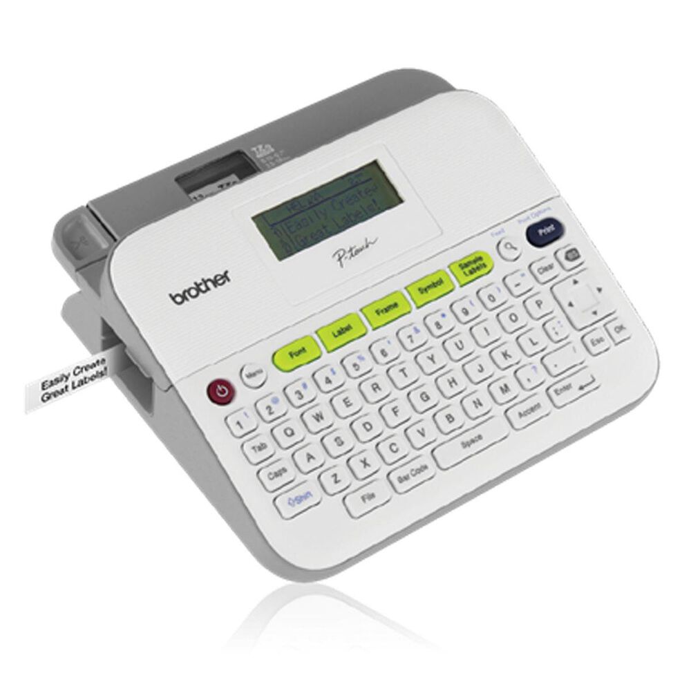 Brother P-Touch Versatile Label Maker in White and Light Gray ...