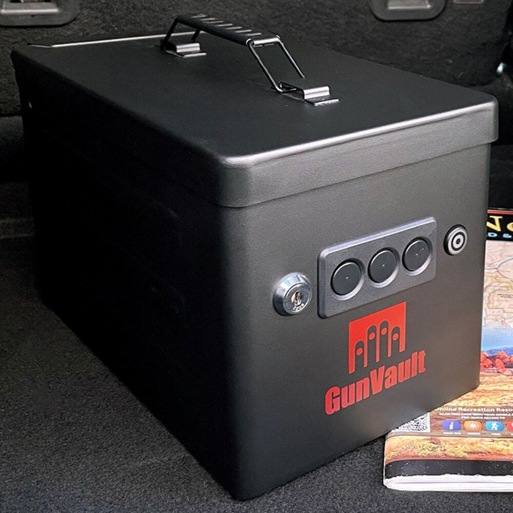 GunVault RangeVault Handgun Safe in Black, , large